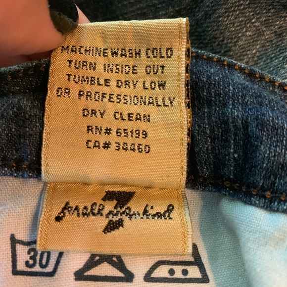 7 For All Mankind Women’s Bootcut Bling jeans 30 - Picture 8 of 8